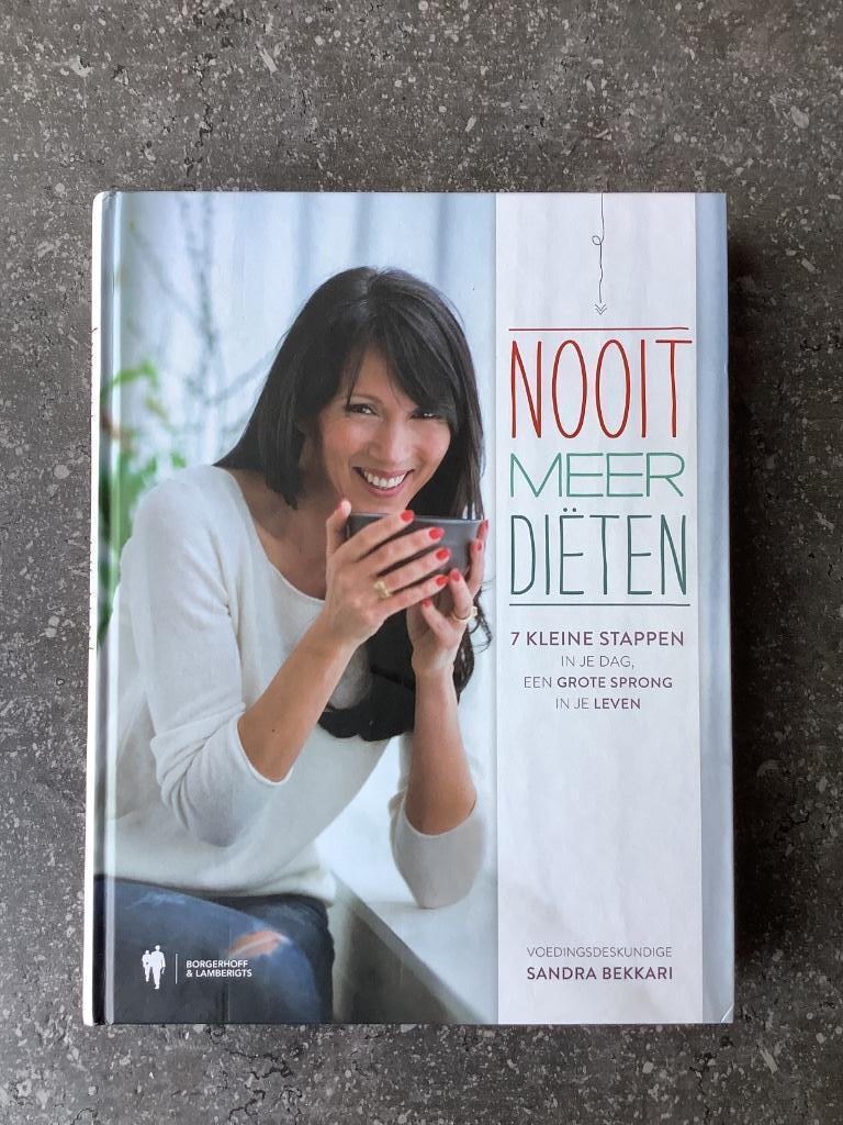 Sandra Bekkari kookboek Nooit meer diëten, Ophalen, Zo goed als nieuw