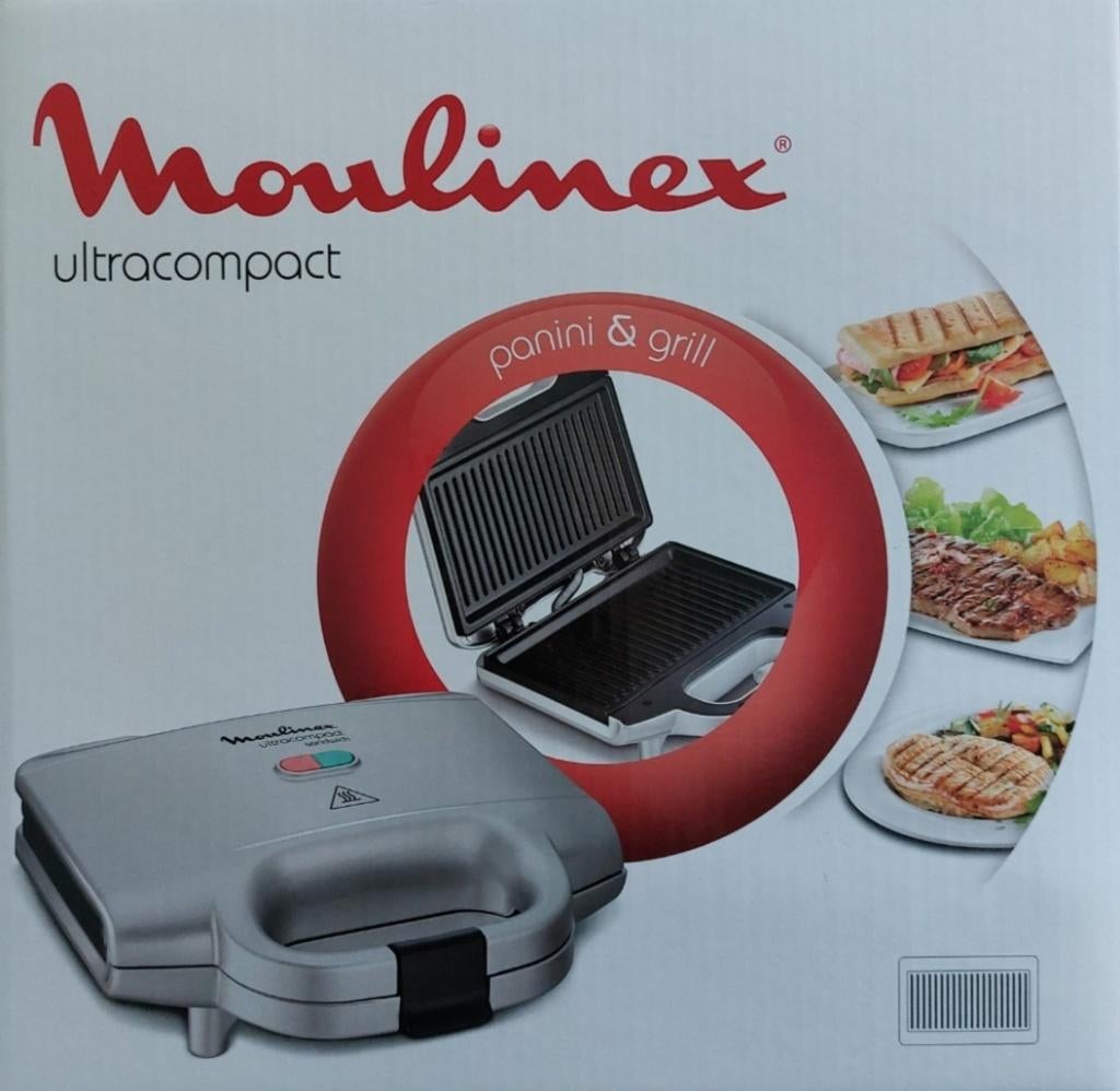 Elektrische grill voor croques, panini..., Elektronische apparatuur, Contactgrills, Zo goed als nieuw, Ophalen of Verzenden