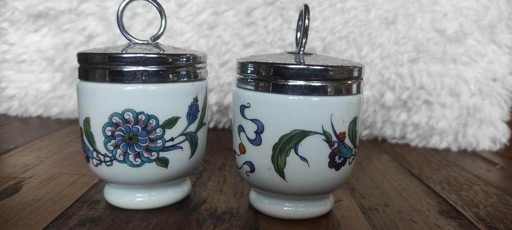 Royal Worcester porcelain potjes, Ophalen of Verzenden