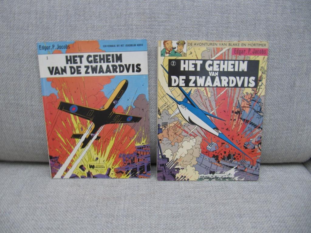 het geheim van de zwaardvis 1+2, Livres, BD, Comme neuf, Enlèvement ou Envoi