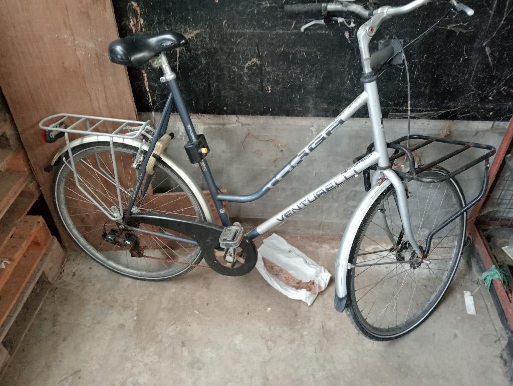 damensfiets groot model, Gebruikt, Versnellingen, 56 cm of meer, Ophalen