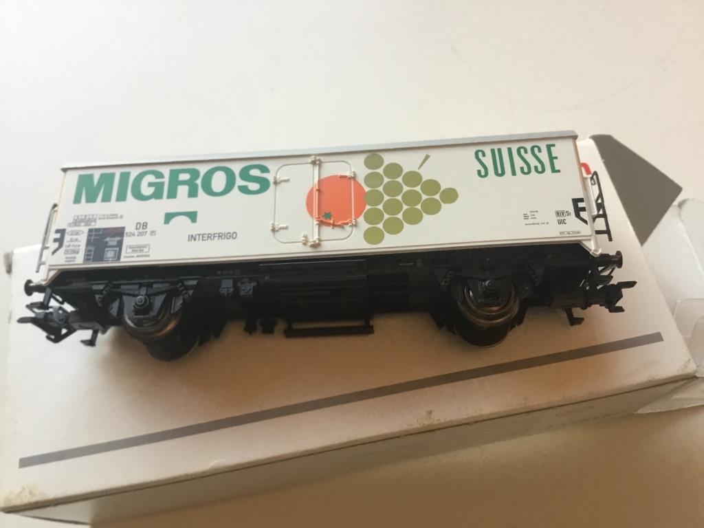 * Marklin 48150 Migros koelwagen insider wagen 2006, Enlèvement ou Envoi, Courant alternatif, Wagon, Comme neuf