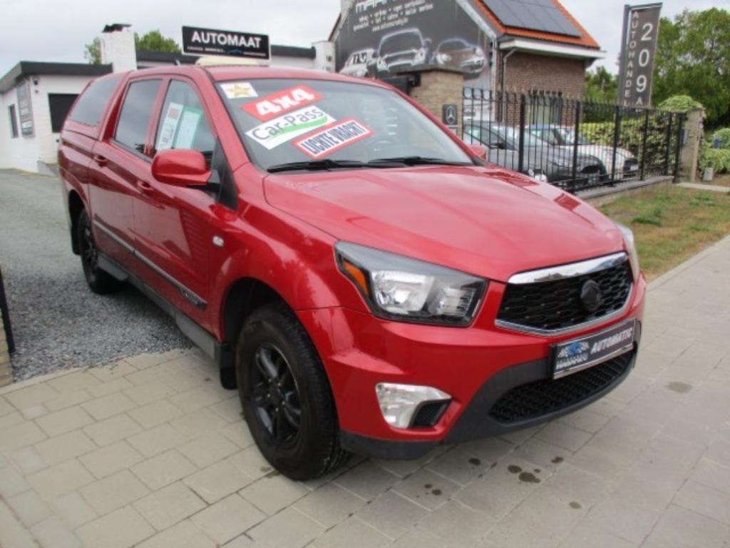 Ssangyong Actyon 2.2TDI 180pk Sports Autom. Road Ranger, Auto's, SsangYong, Automaat, 4 deurs, Stof, 4 cilinders