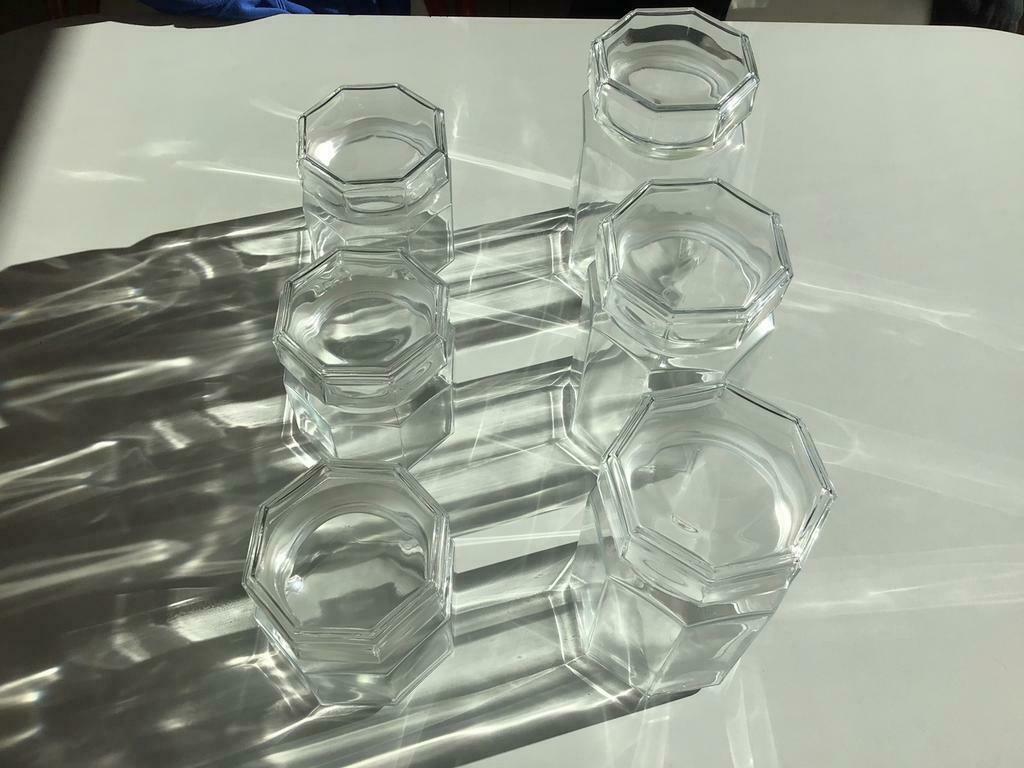 Glazen voorraadpotten met deksel, 6 stuks, Ophalen, Zo goed als nieuw