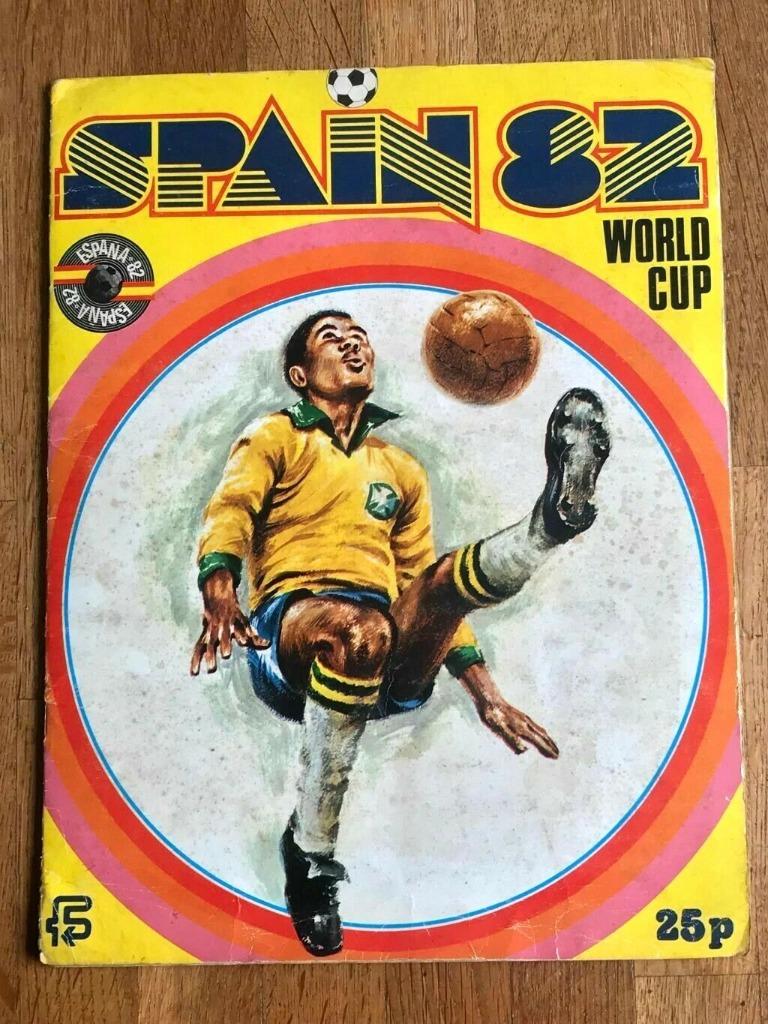 FHER volledig leeg voetbal sticker album WORLD CUP ESPANA82, Hobby en Vrije tijd, Stickers en Plaatjes, Sticker, Ophalen of Verzenden