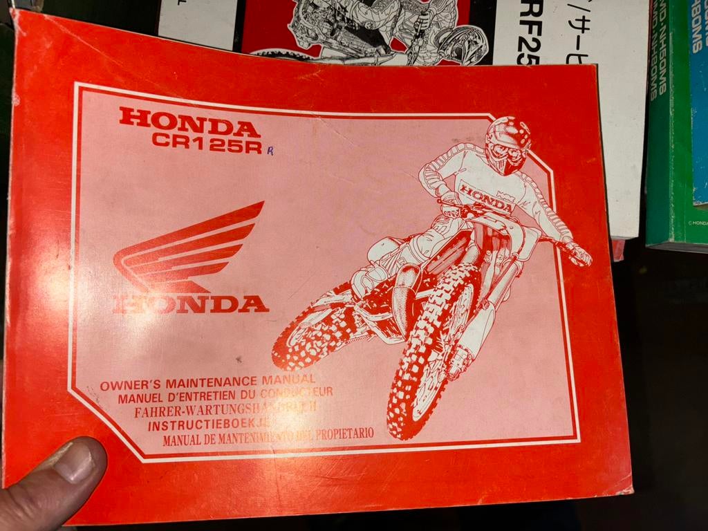 Manuel de reparations Honda CR125Rr 1994, Motos, Modes d'emploi & Notices d'utilisation, Enlèvement ou Envoi, Honda