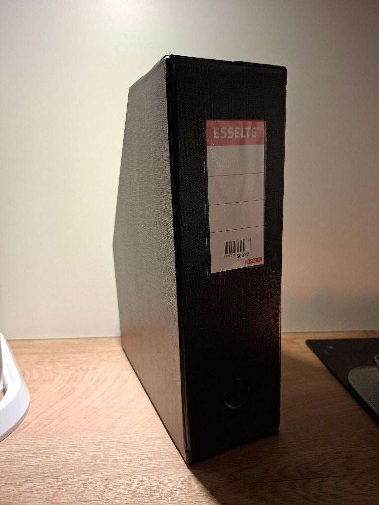 10 zwarte plastic opvouwbare tijdschriftcassettes, Zakelijke goederen, Ophalen of Verzenden, Nieuw in verpakking, Overige typen