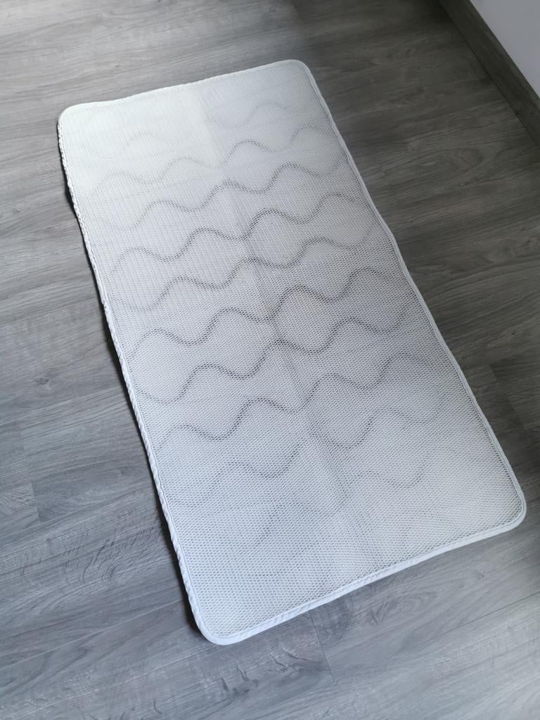 Aerosleep matrasbeschermer babybed, Kinderen en Baby's, Kinderkamer | Beddengoed, Gebruikt, Hoeslaken of Sloop, Wit, Jongetje of Meisje