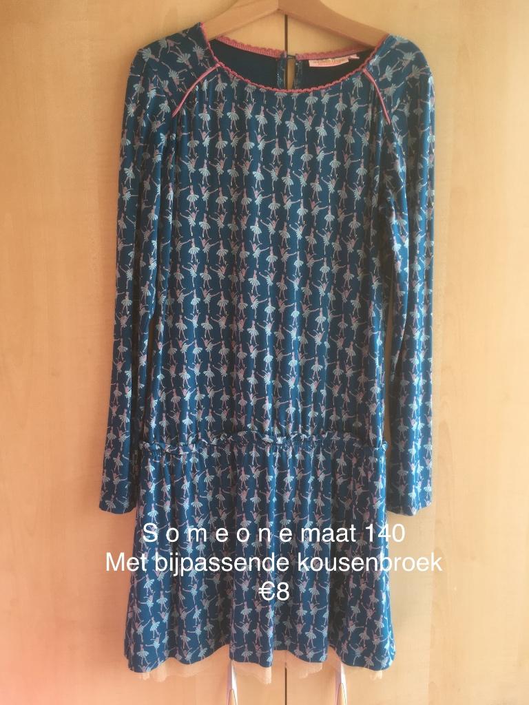 Kleedje Someone maat 140 met kousenbroek, Meisje, Ophalen of Verzenden, Zo goed als nieuw, Someone