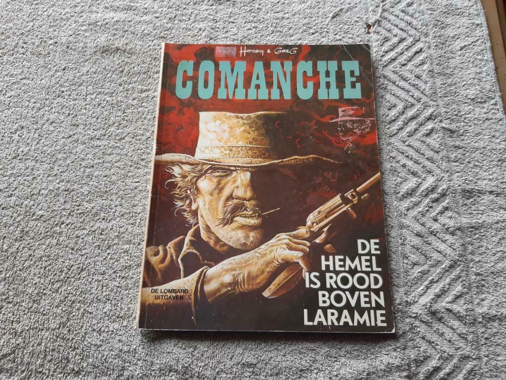 Comanche.4.De hemel is rood boven Laramie., Une BD, Enlèvement ou Envoi, Utilisé