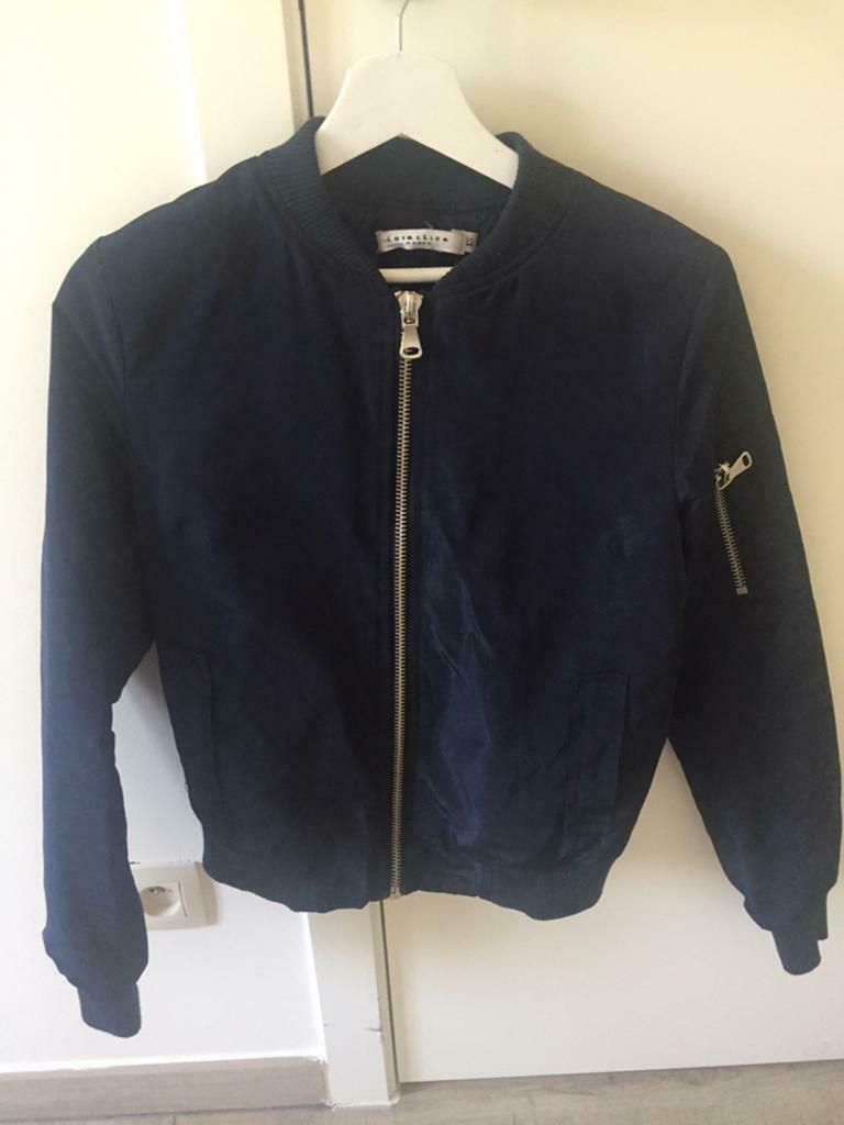 Bomber Jack LolaLiza Maat XS Blauw, Ophalen of Verzenden, Zo goed als nieuw, Maat 34 (XS) of kleiner, Blauw