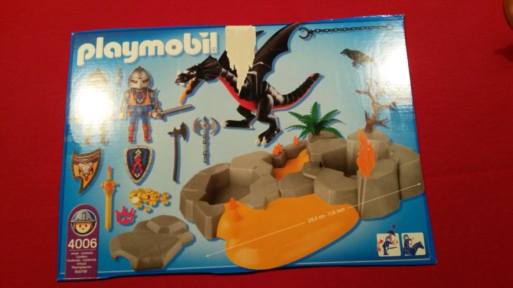 Playmobil 4006 Drakenrots, Ophalen of Verzenden, Zo goed als nieuw, Complete set