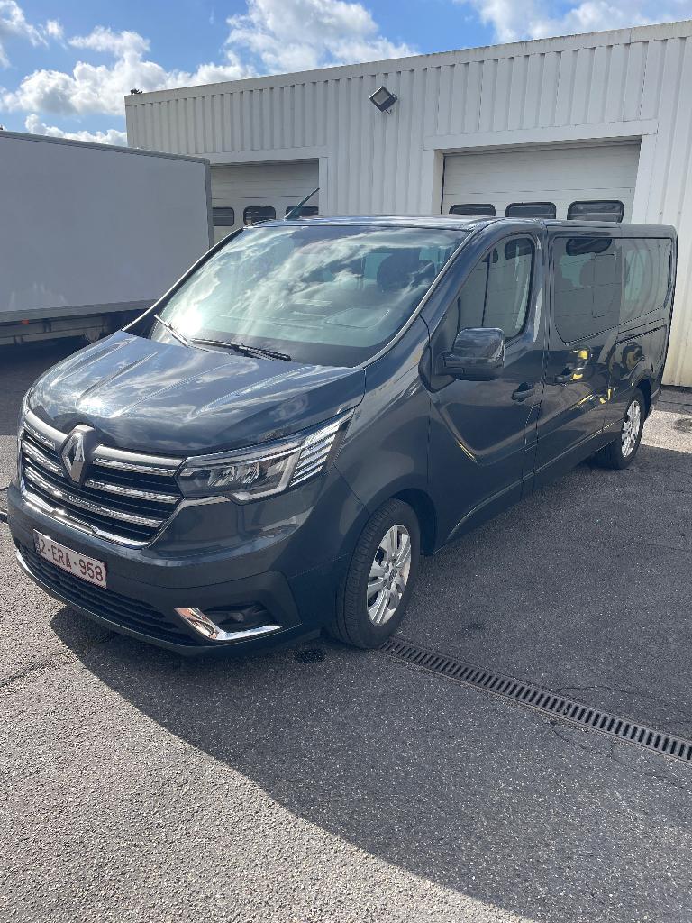 Renault Trafic Grand Van, Autos, Renault, Argent ou Gris, Entreprise, Noir, 5 portes