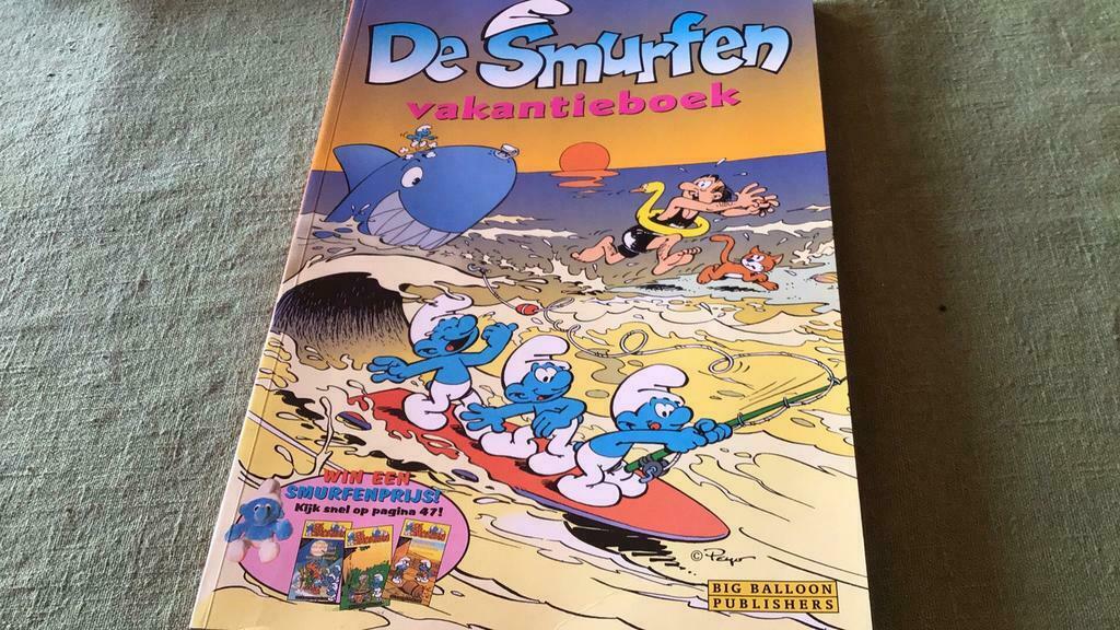 Le livre de vacances des Schtroumpfs, Livres, Une BD, Enlèvement ou Envoi, Comme neuf