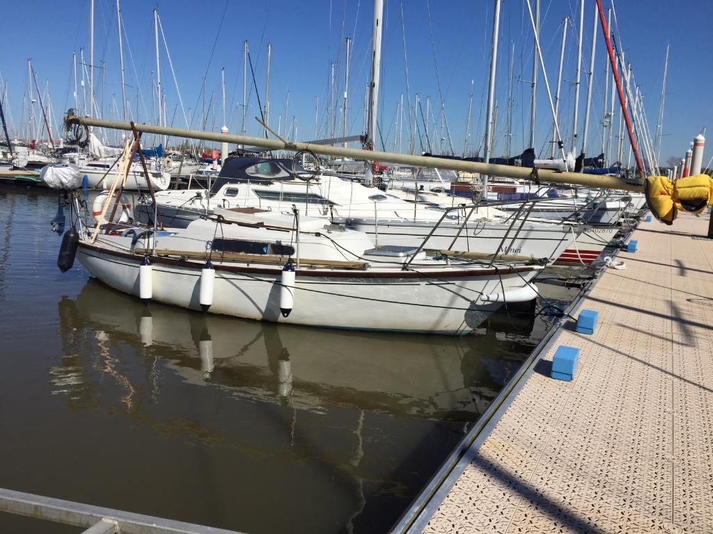 Hurley 700 zeilboot, Watersport en Boten, Gebruikt, Ophalen of Verzenden, Tourjacht of Cruiser, Polyester