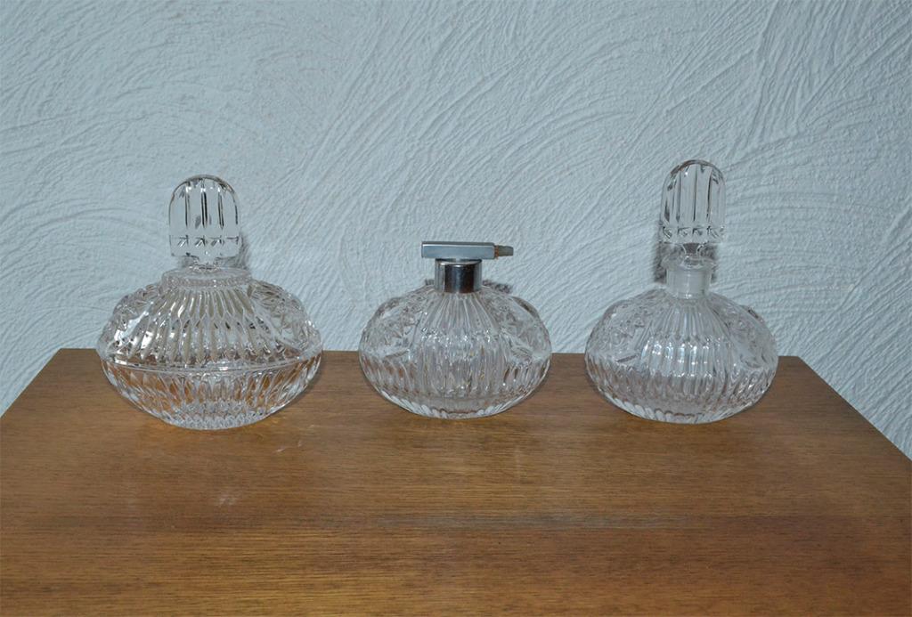 Glazen geurflesjes, Ophalen, Gebruikt, Accessoires
