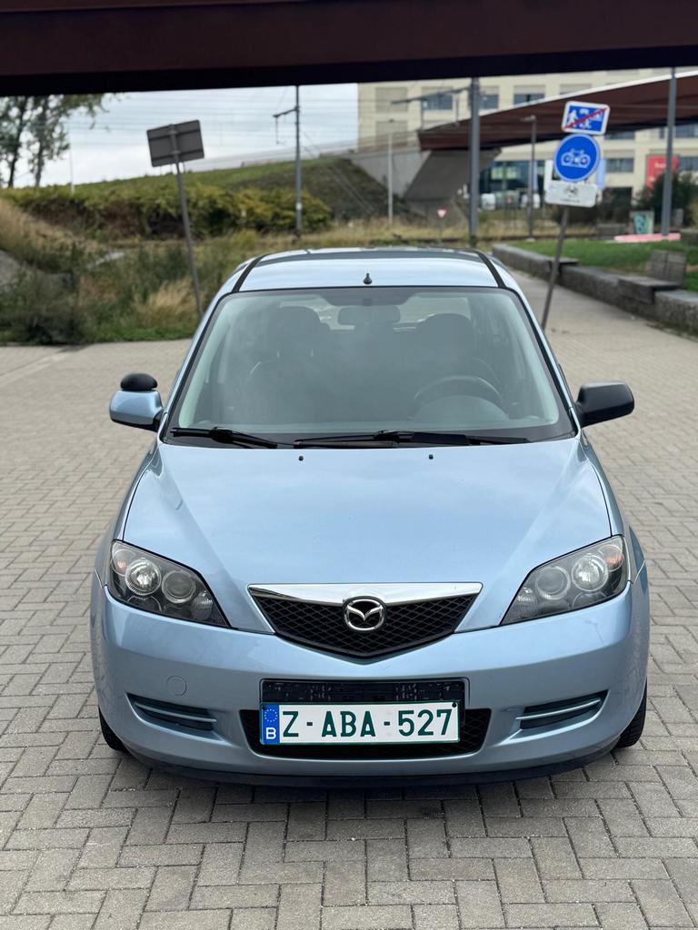 Mazda 2 // Automaat // Benzine // Euro 4, Automaat, Stof, Blauw, Parkeersensor