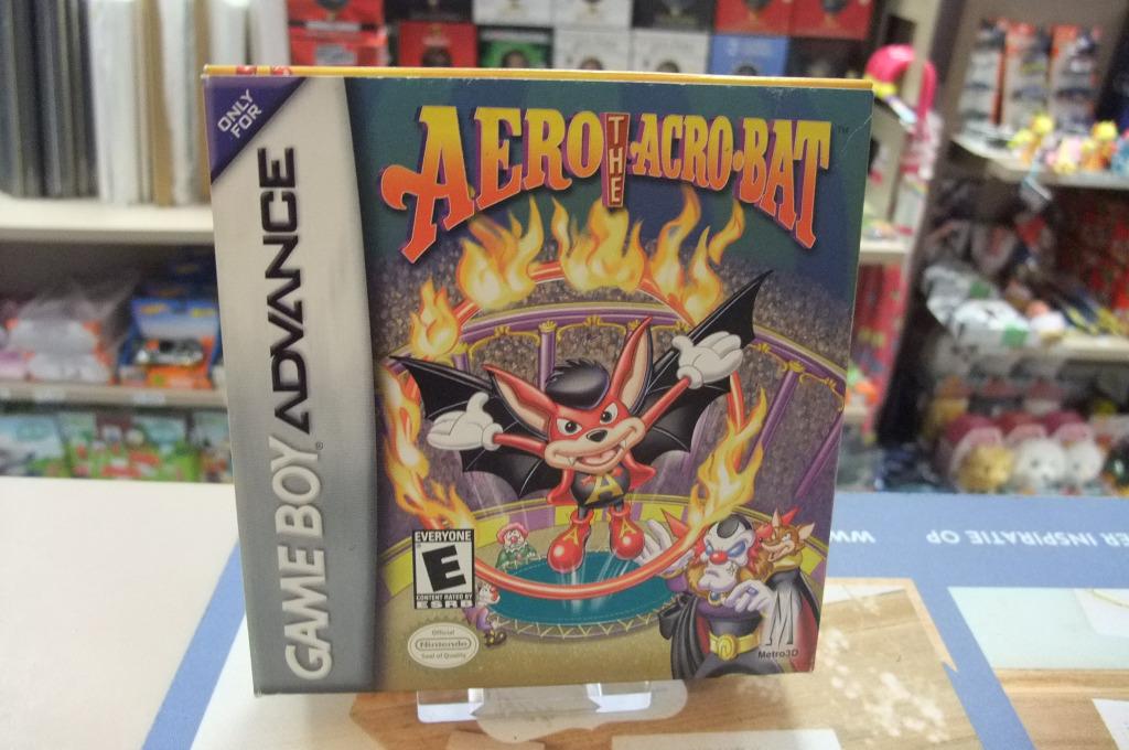 aero the acro-bat gba usa, Games en Spelcomputers, Games | Nintendo Game Boy, Gebruikt, Platform, Vanaf 12 jaar, Ophalen of Verzenden
