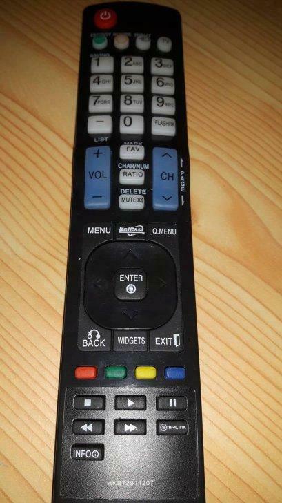 Afstandsbediening LG voor  led of lcd tv, Ophalen of Verzenden, Nieuw