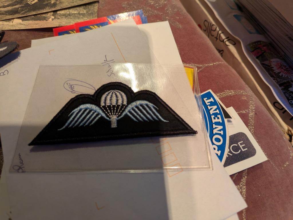 Para a brevet, Verzamelen, Ophalen of Verzenden, Landmacht, Embleem of Badge