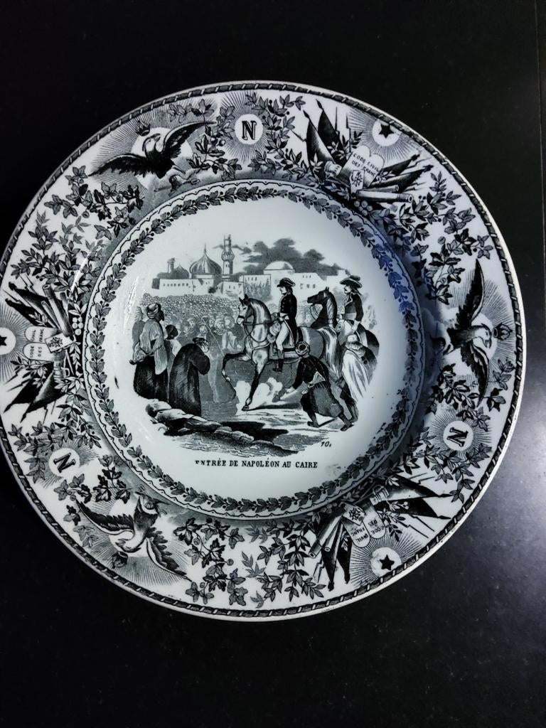 3 SOEPBORDEN "NAPOLEON", Antiquités & Art, Antiquités | Porcelaine, Enlèvement ou Envoi