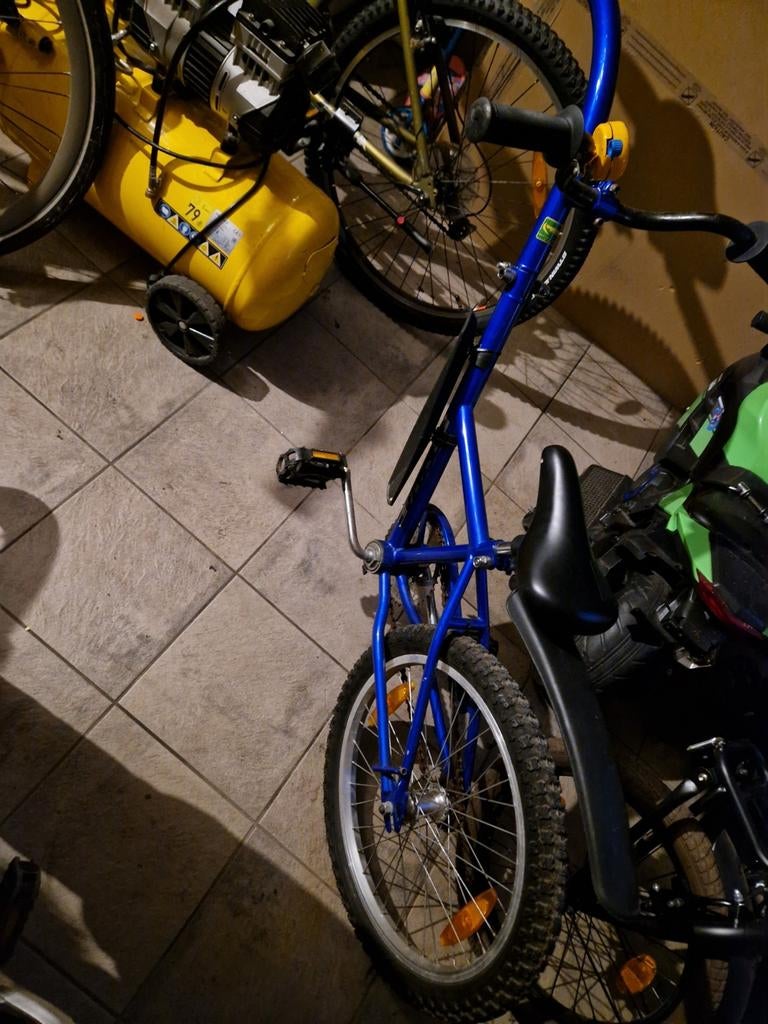 Aanhangfietsje, Ophalen