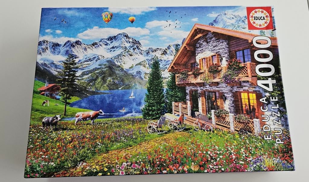 Puzzel 4000 stukjes van Educa, Ophalen of Verzenden, Zo goed als nieuw