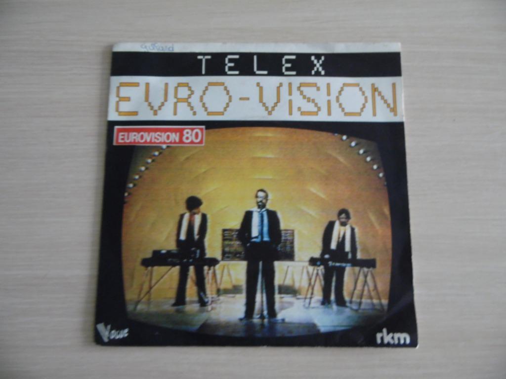 EURO-VISION        TELEX    1980, Enlèvement ou Envoi, Comme neuf, Autres formats