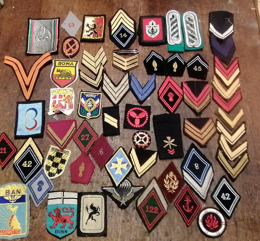 Lot insignes patch écusson militaire TAP legion marine, Envoi, Marine