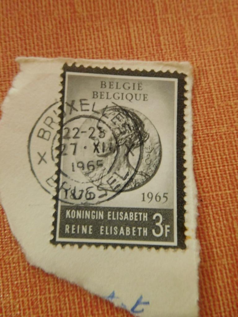Timbre belge Reine Elisabeth, Timbres & Monnaies, Enlèvement ou Envoi, Affranchi