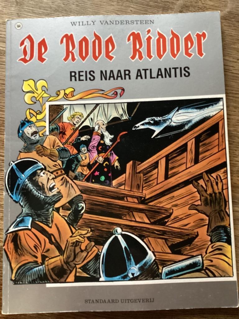 De rode ridder, Eén stripboek, Ophalen of Verzenden, Gelezen