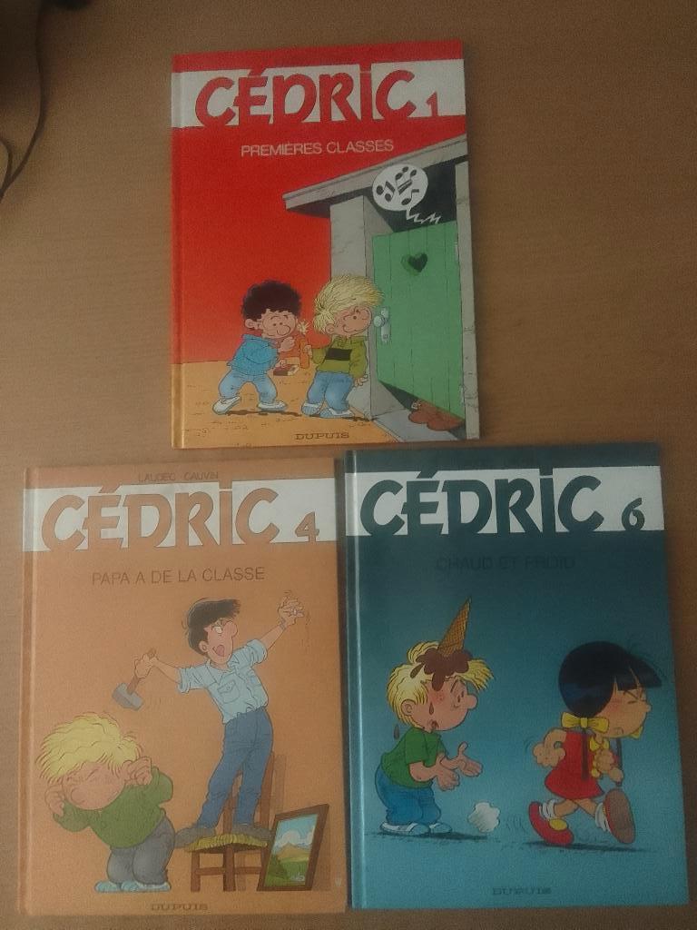 CEDRIC 1 & 6  Laudec Cauvin BE, Livres, BD, Enlèvement ou Envoi, Utilisé