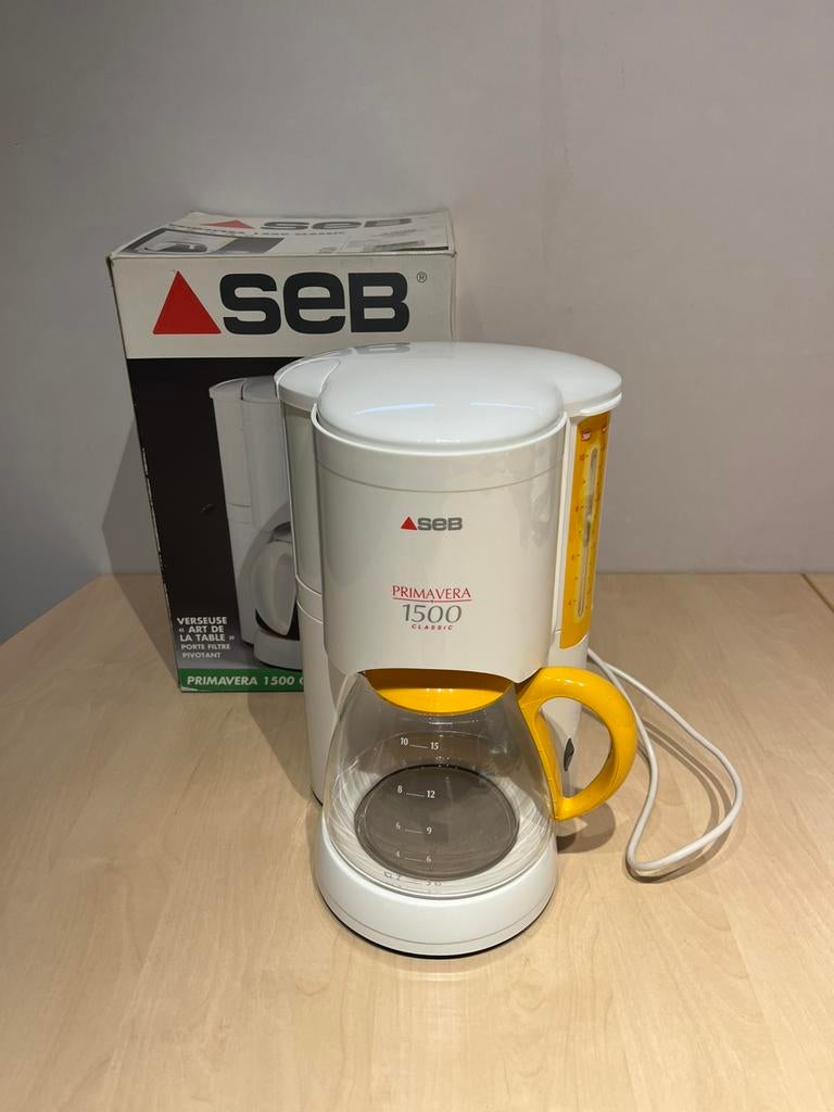 Seb koffiezetapparaat Primavera 1500 Classic, Elektronische apparatuur, Koffiezetapparaten, Ophalen, Zo goed als nieuw