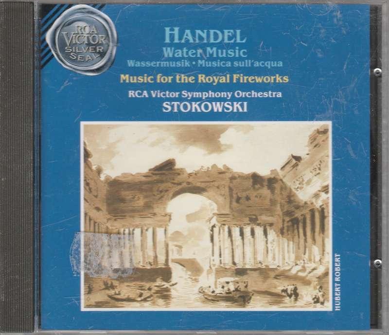 CD RCA George Frederic Handel - Silver Seal Water Music, Ophalen of Verzenden, Classicisme, Zo goed als nieuw, Orkest of Ballet