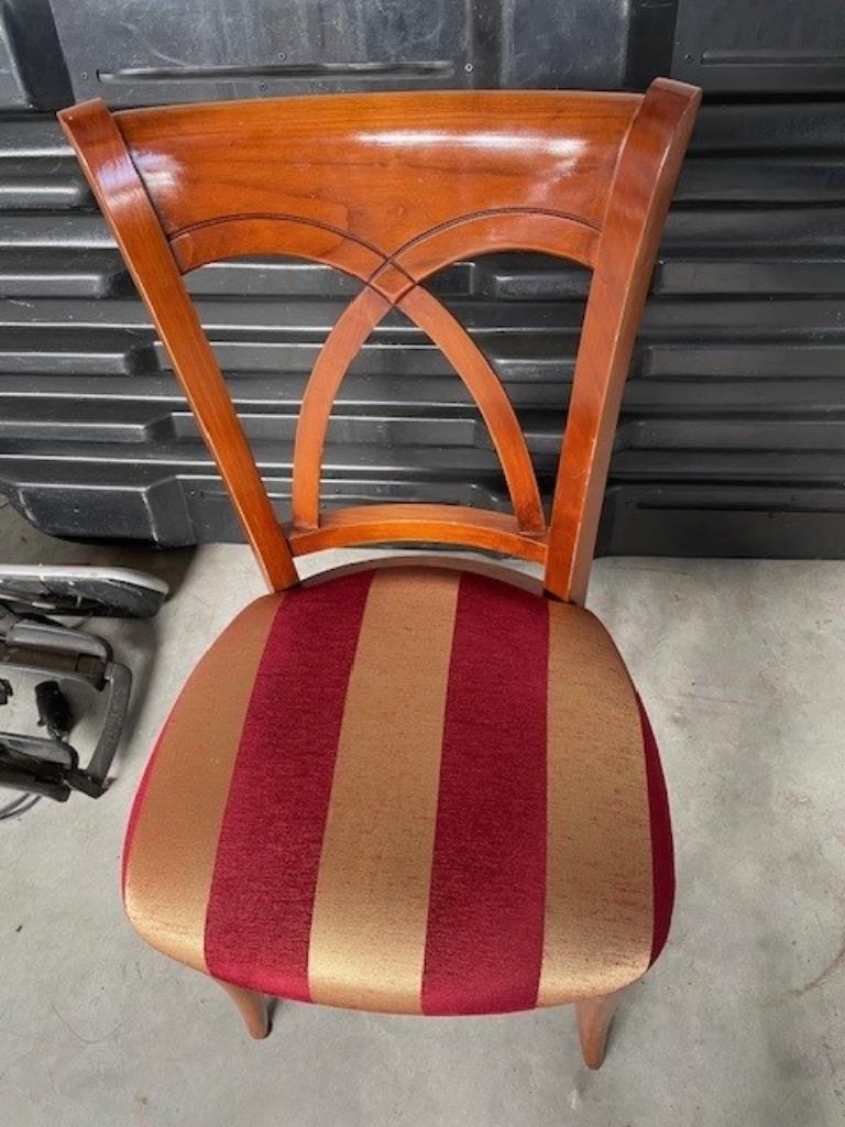 stoelen, Rouge, Engelse cottage stijl, Comme neuf, Enlèvement