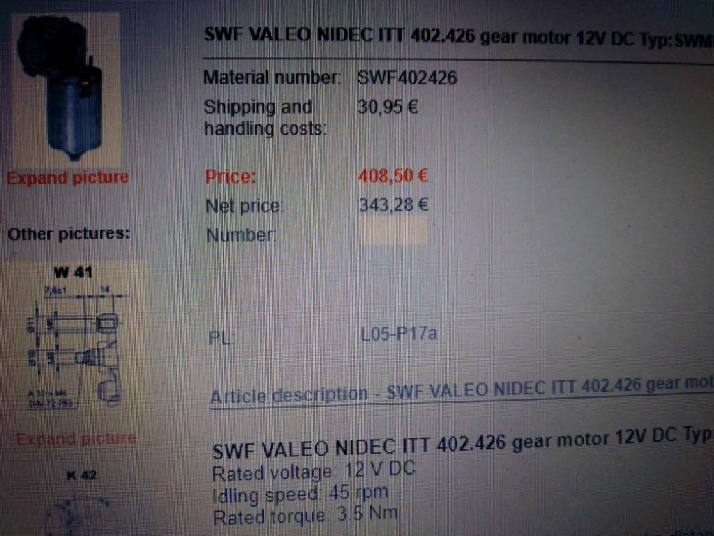 motor 12 volt DC met reductie kast, Ophalen of Verzenden