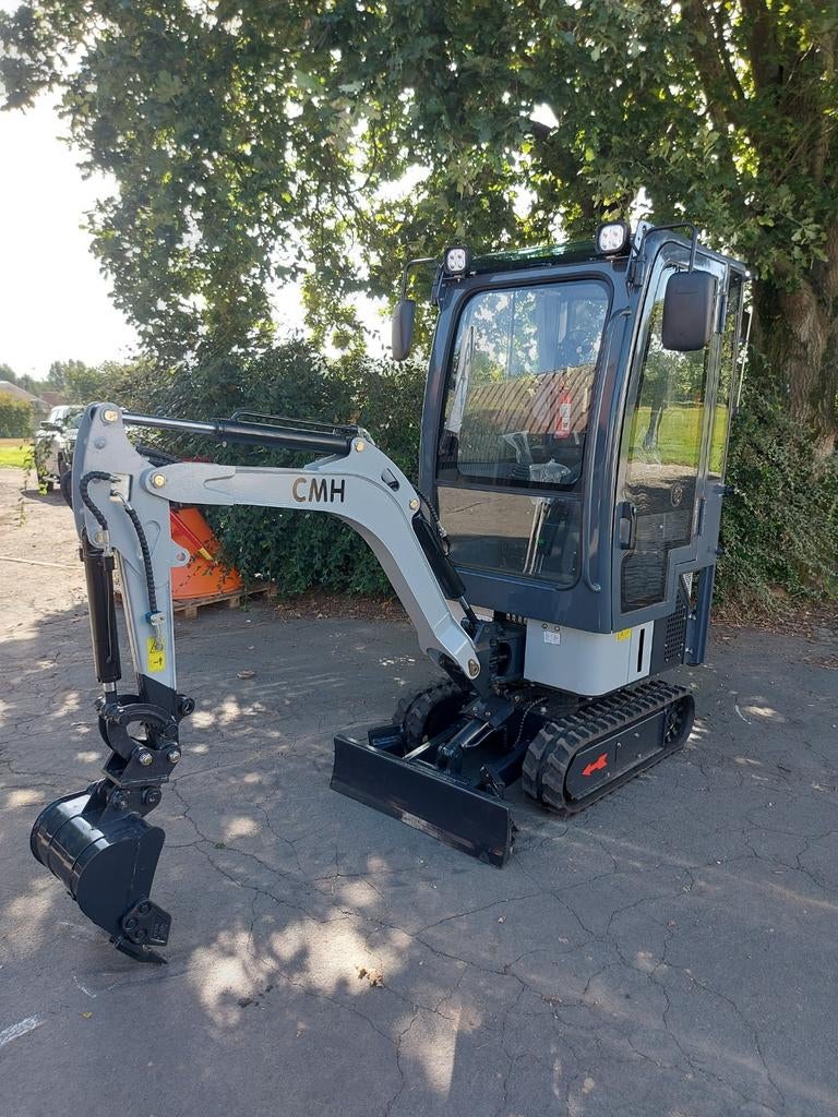 NIEUWE minigraver 1.3T joystick met CABINNE! knalprijs!!, Ophalen of Verzenden, Graafmachine