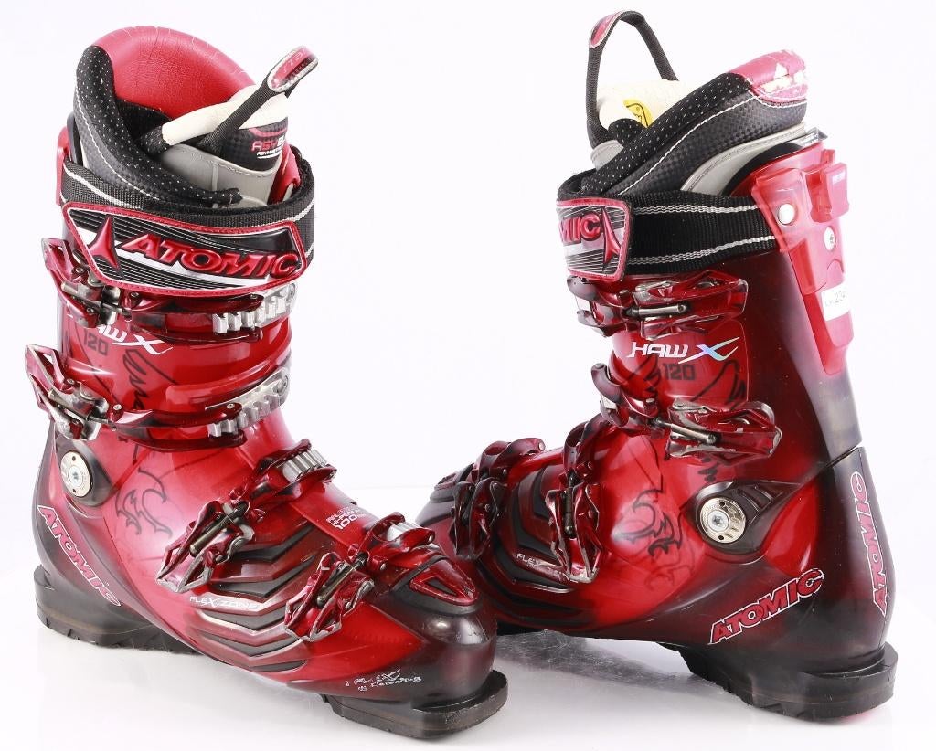Chaussures de ski 42 42.5 EU ATOMIC HAWX 120, zone flexible, Carving, Enlèvement ou Envoi, Utilisé, Atomic
