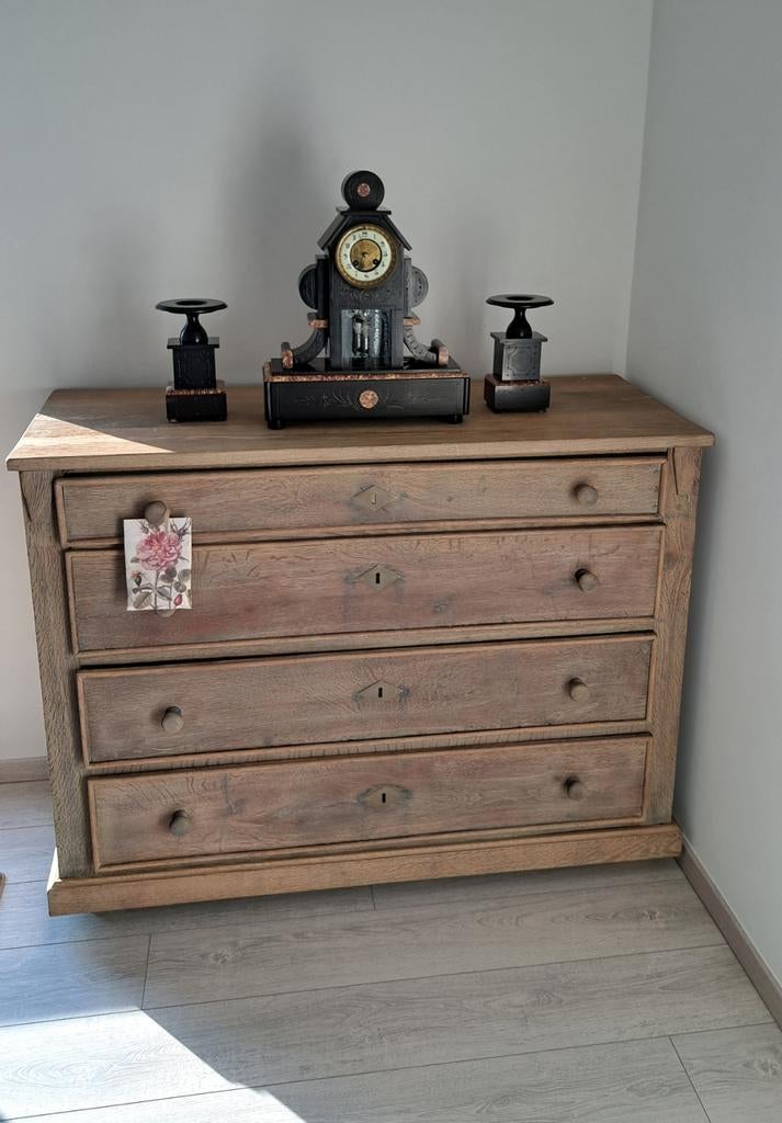Prachtige eiken commode, Huis en Inrichting, Kasten | Dressoirs, Ophalen, Eikenhout