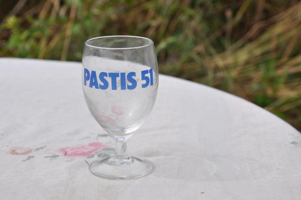 verre sur pied pour pastis 51 (5), Ophalen of Verzenden, Zo goed als nieuw, Overige typen