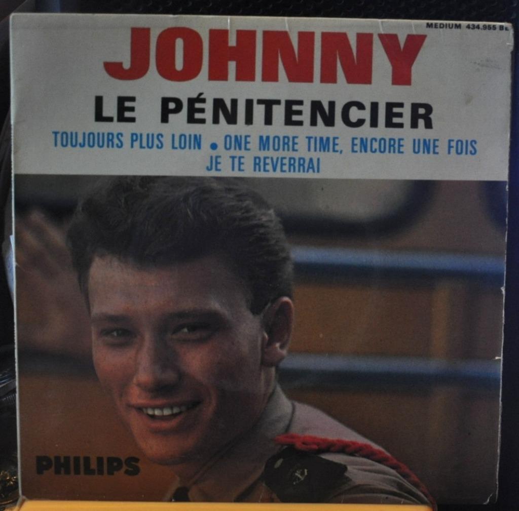 vinyl 45 tours johnny hallyday le pénitencier (x20330), Enlèvement ou Envoi, Utilisé, Rock and Roll