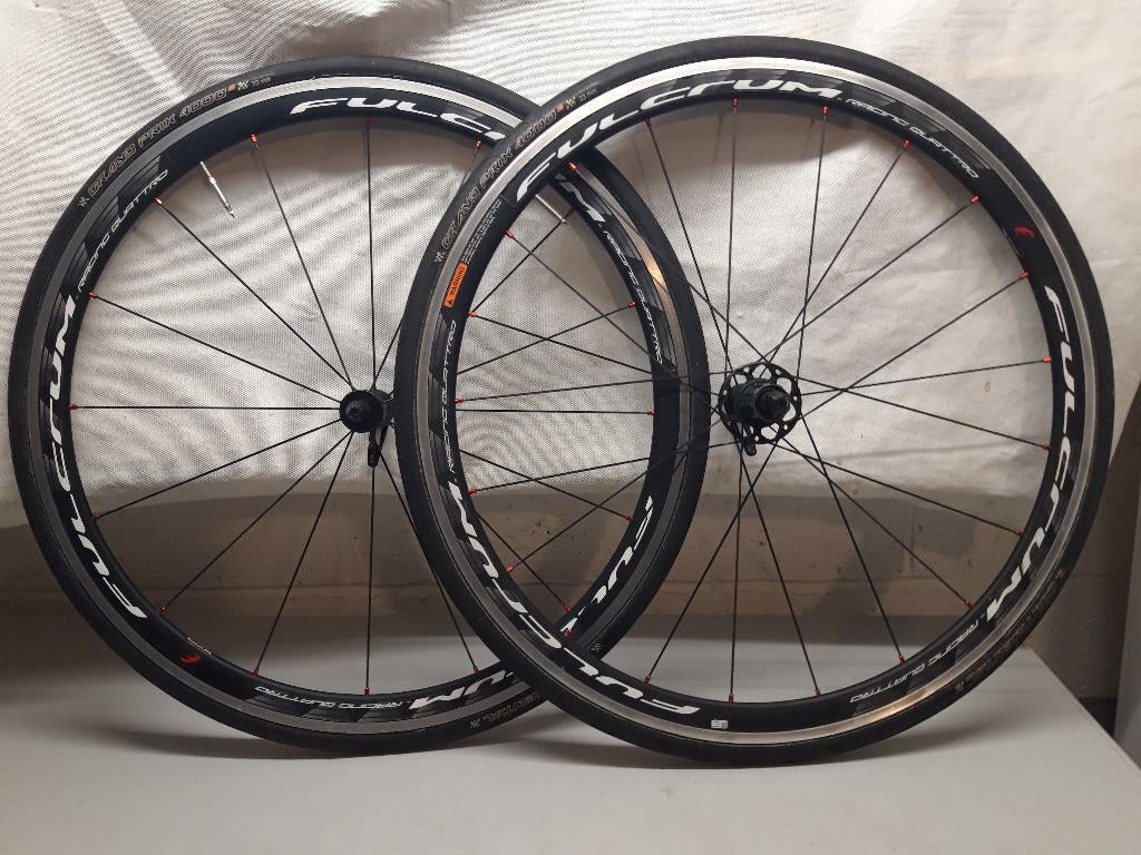 Paire de roues Fulcrum Quatro Patins, Ophalen, Zo goed als nieuw, Wiel