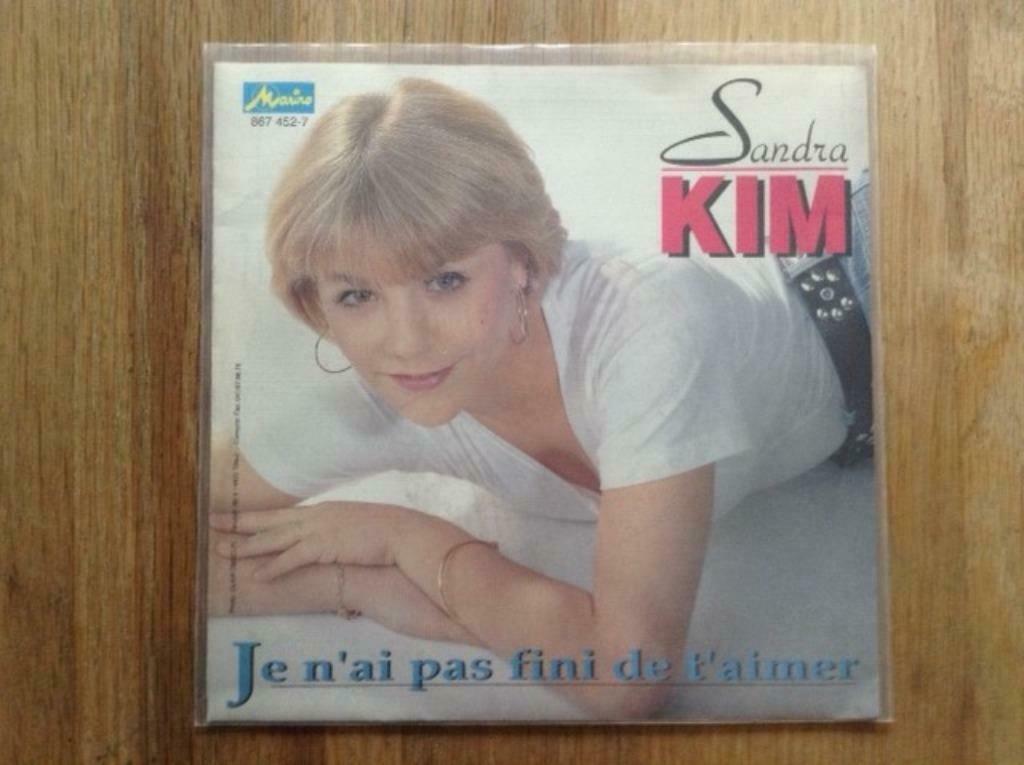 single sandra kim, Cd's en Dvd's, Vinyl Singles, Pop, Ophalen of Verzenden