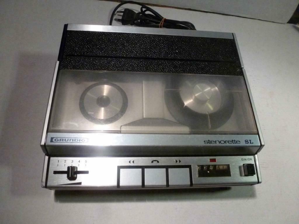 enregistreur à bande  GRUNDIG STENORETTE  - SL (n°1), TV, Hi-fi & Vidéo, Enregistreurs audio, Magnétophone, Enlèvement ou Envoi