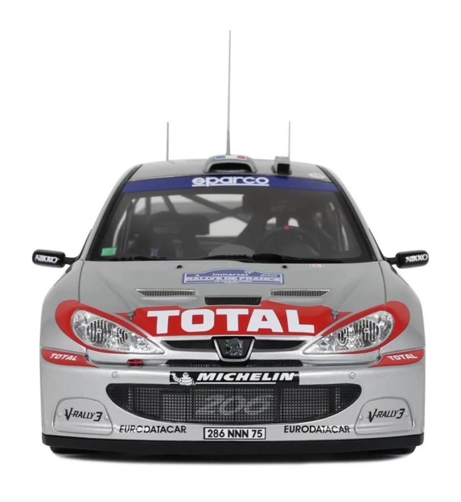 Peugeot 206 WRC Tour de Corse 2002 Otto Mobile, Ophalen of Verzenden, Nieuw, Auto, OttOMobile