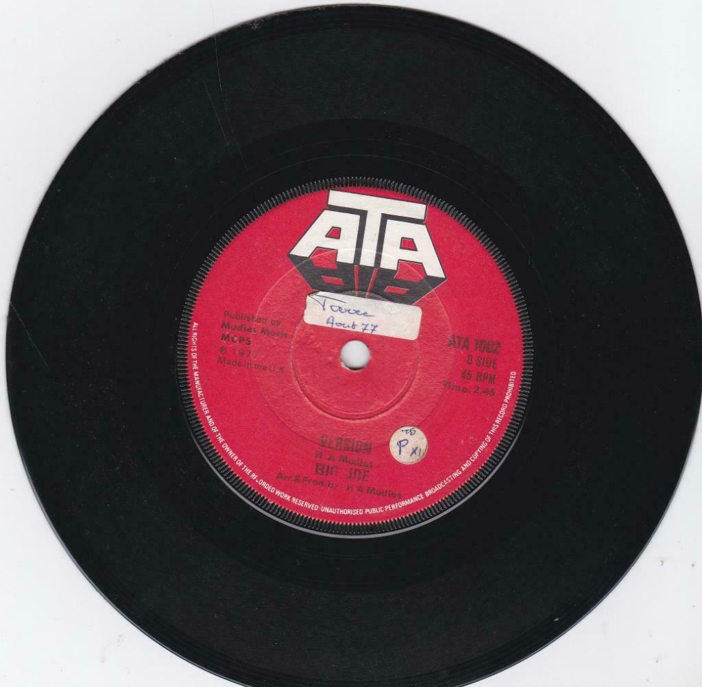 big joe stel je op je gemak / reggae ska popcorn-versie, Cd's en Dvd's, Vinyl | Overige Vinyl, Ophalen of Verzenden, Overige formaten
