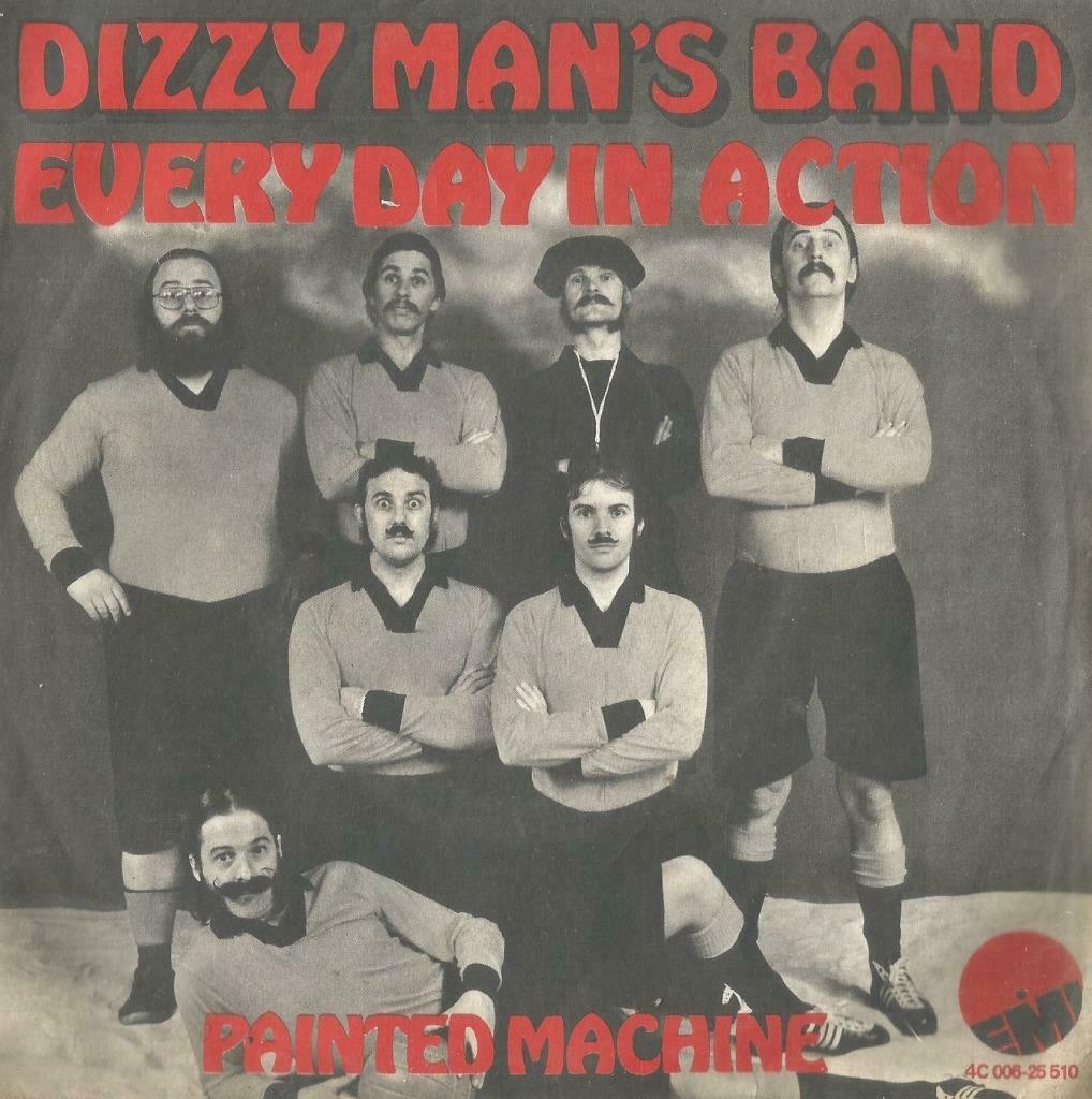 Dizzy Man’s Band – Every day in action / Painted machine, Ophalen of Verzenden, Gebruikt, Pop