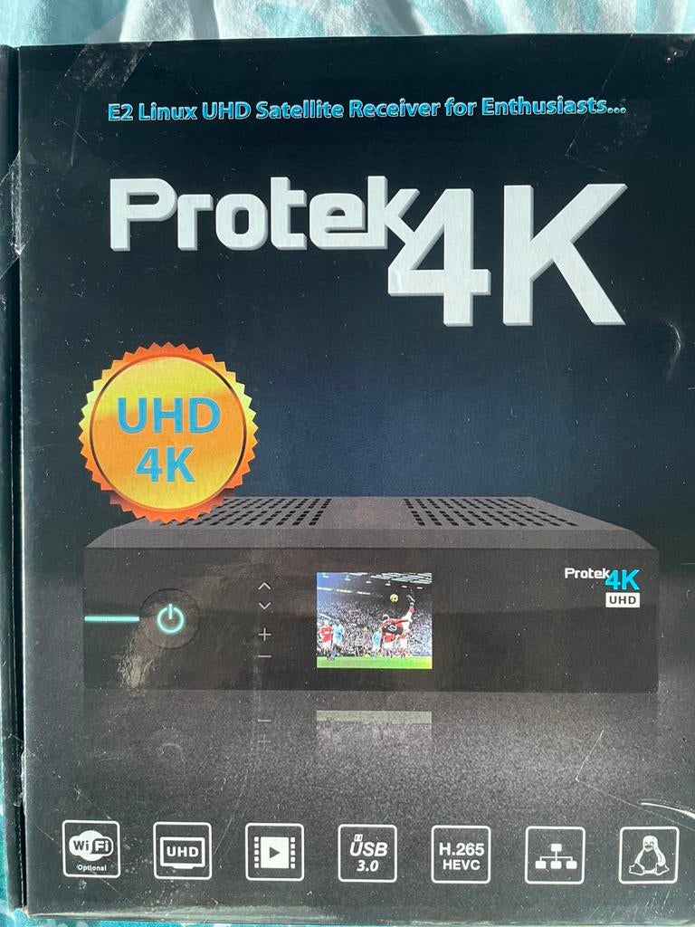 Protek 4k, TV, Hi-fi & Vidéo, Antennes paroboliques, Comme neuf, Enlèvement ou Envoi