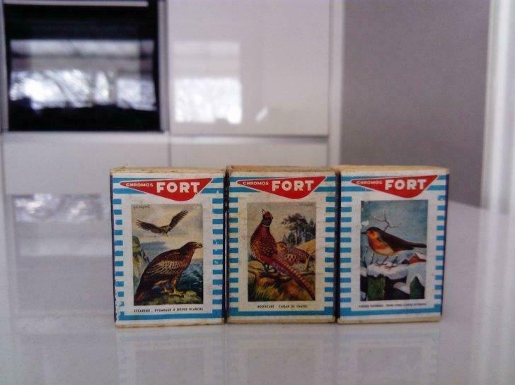 houten luciferdoosjes  fort  vogelsoorten, Verzamelen, Ophalen of Verzenden, Nieuw, Luciferdoosjes of -merken