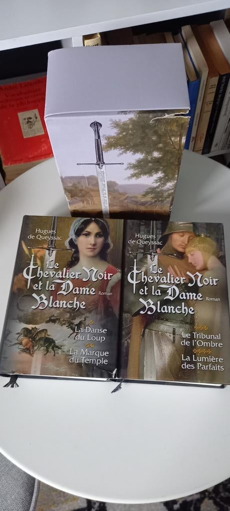 Le chevalier noir et la dame blanche, Livres, Enlèvement ou Envoi, Comme neuf